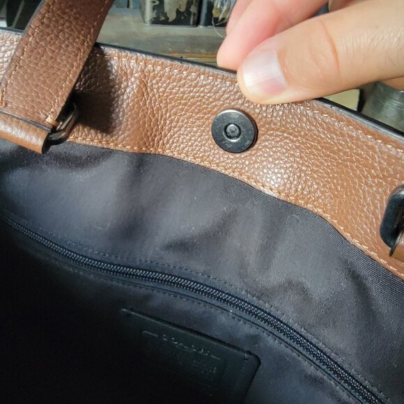 COACH Hudson Double Handle Tote Bag - Picture 5 of 9